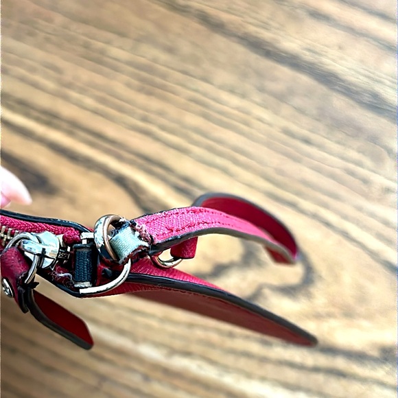 Kate Spade ♠️ red leather pouch and wallet Lot 2 PCs - Picture 4 of 12